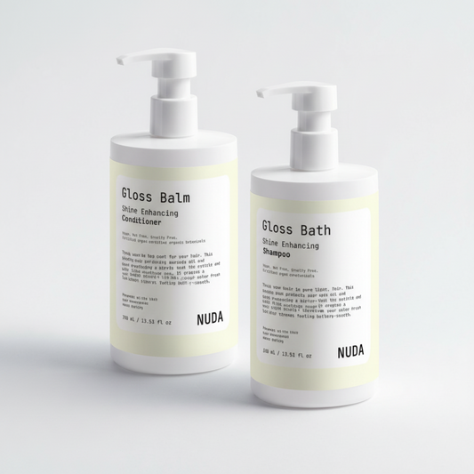 GLOSS SHINE DUO – Shine enhancing shampoo and conditioner set by NUDA Hair