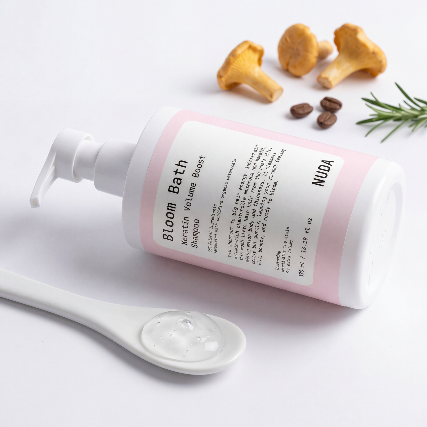 BLOOM BATH lather – root-lifting volumizing shampoo