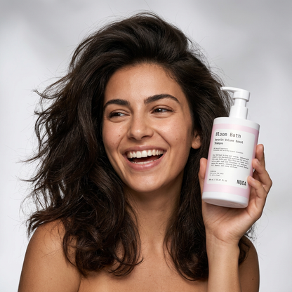 BLOOM BATH lifestyle – volumizing hair wash ritual by NUDA