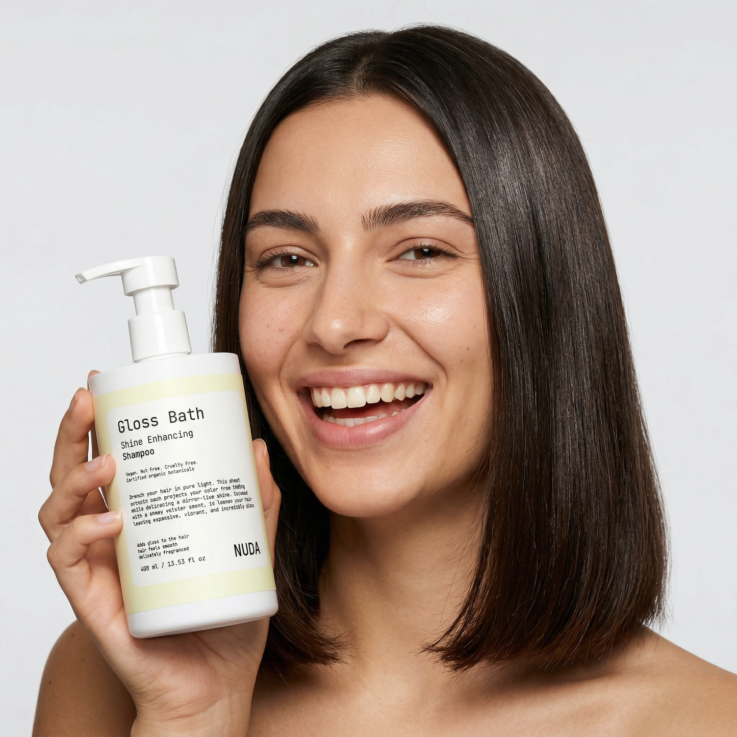 GLOSS BATH lifestyle – glossy hair wash ritual