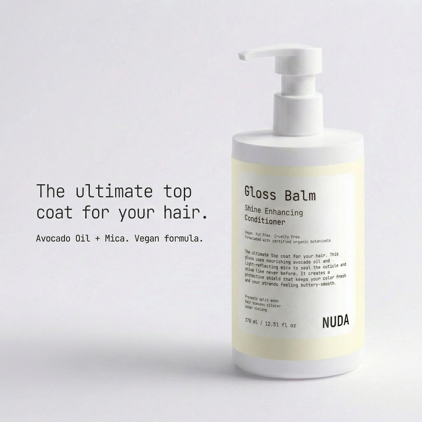 GLOSS BALM – Shine enhancing conditioner by NUDA Hair