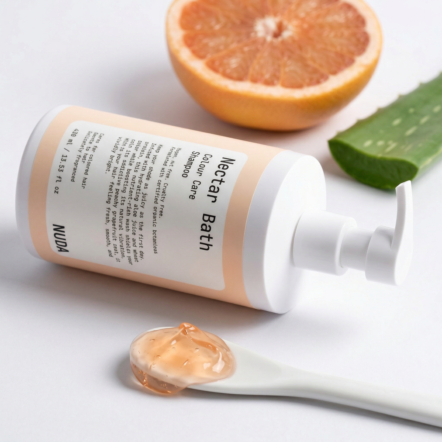 NECTAR BATH lather – gentle colour care cleansing formula