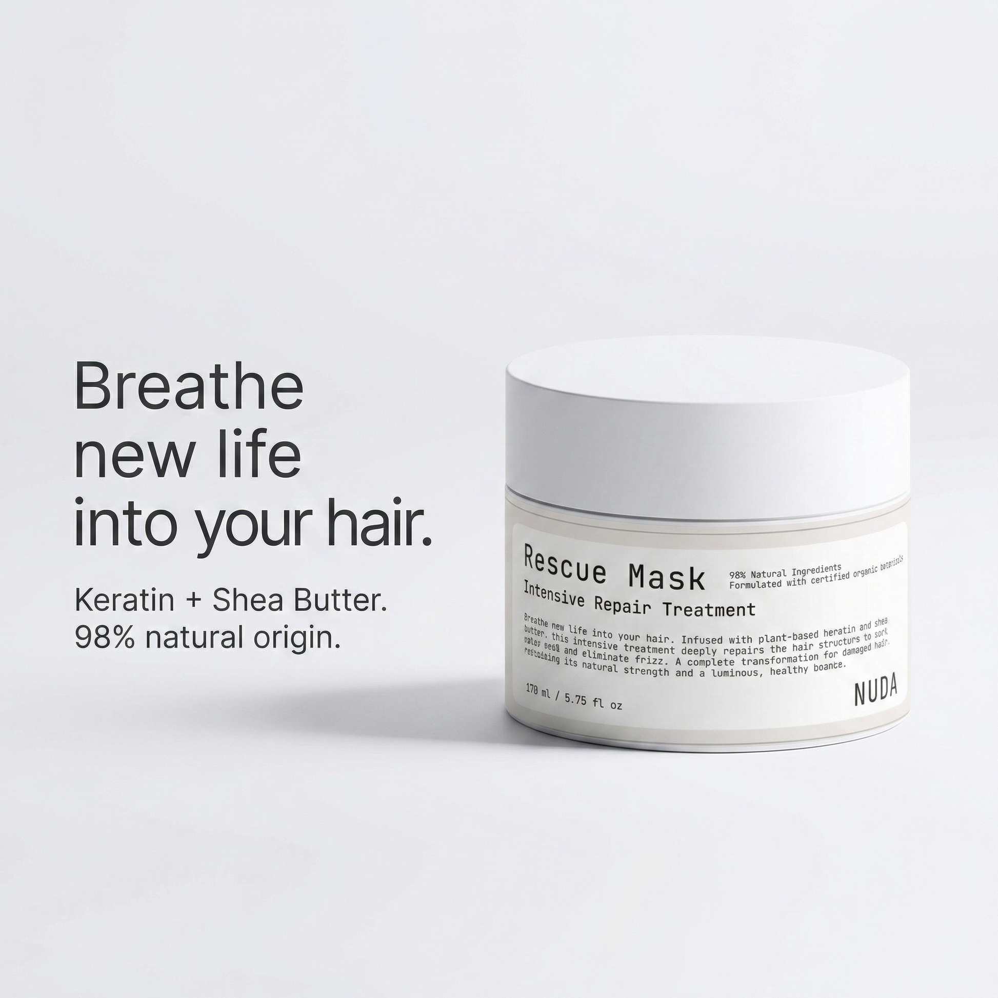 RESCUE MASK lifestyle – weekly intensive repair hair ritual