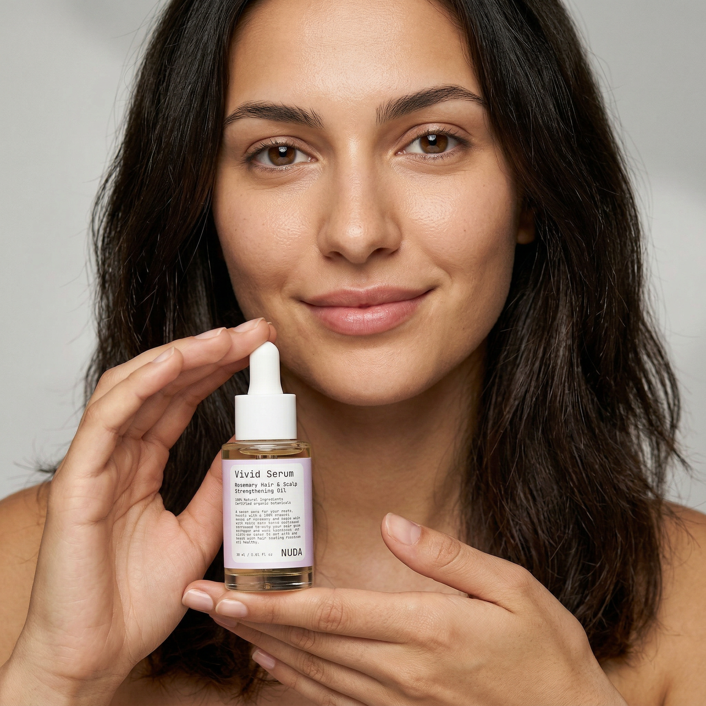 VIVID SERUM – Rosemary hair and scalp strengthening oil by NUDA Hair
