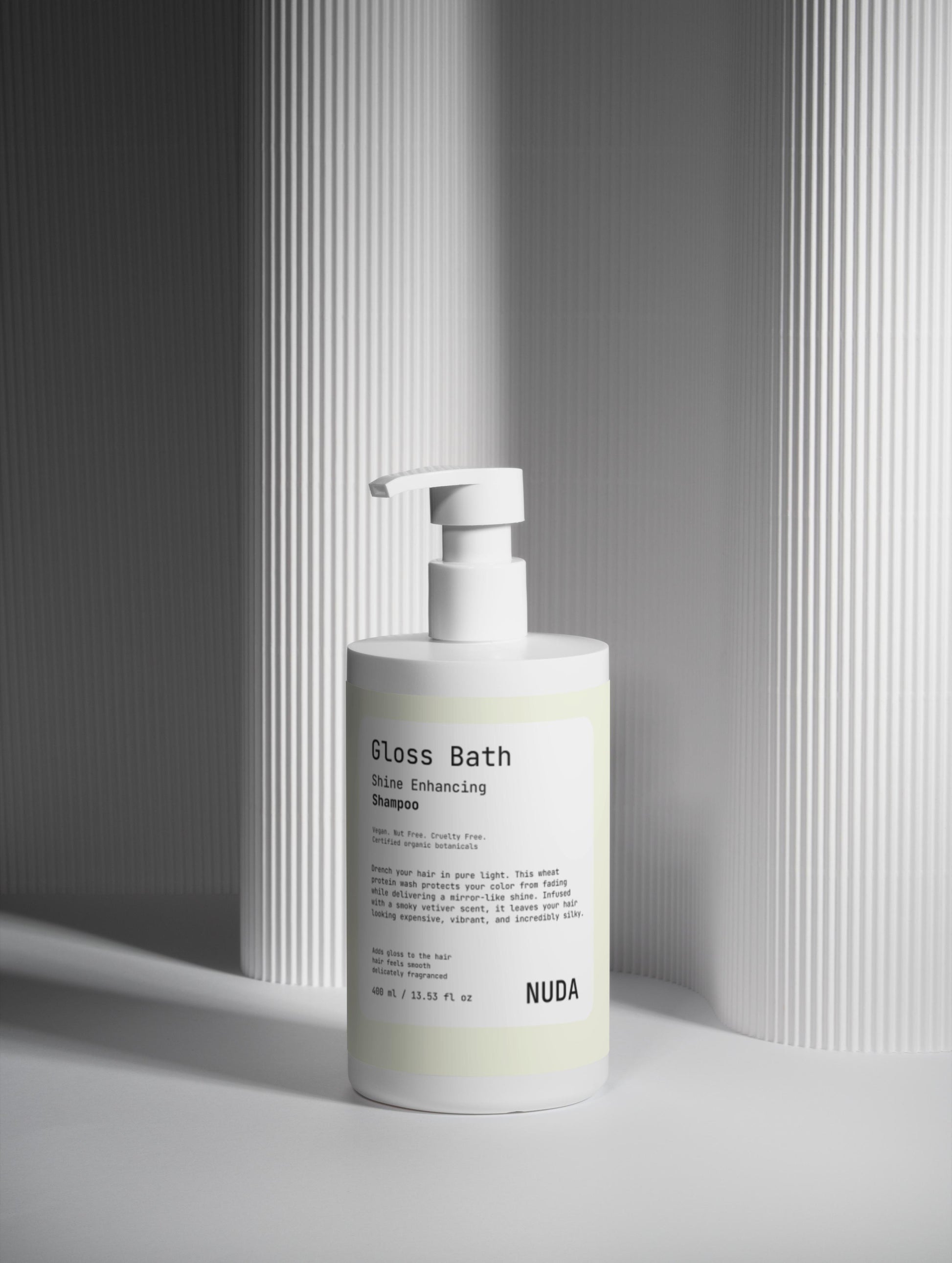 GLOSS BATH – Shine enhancing shampoo by NUDA Hair