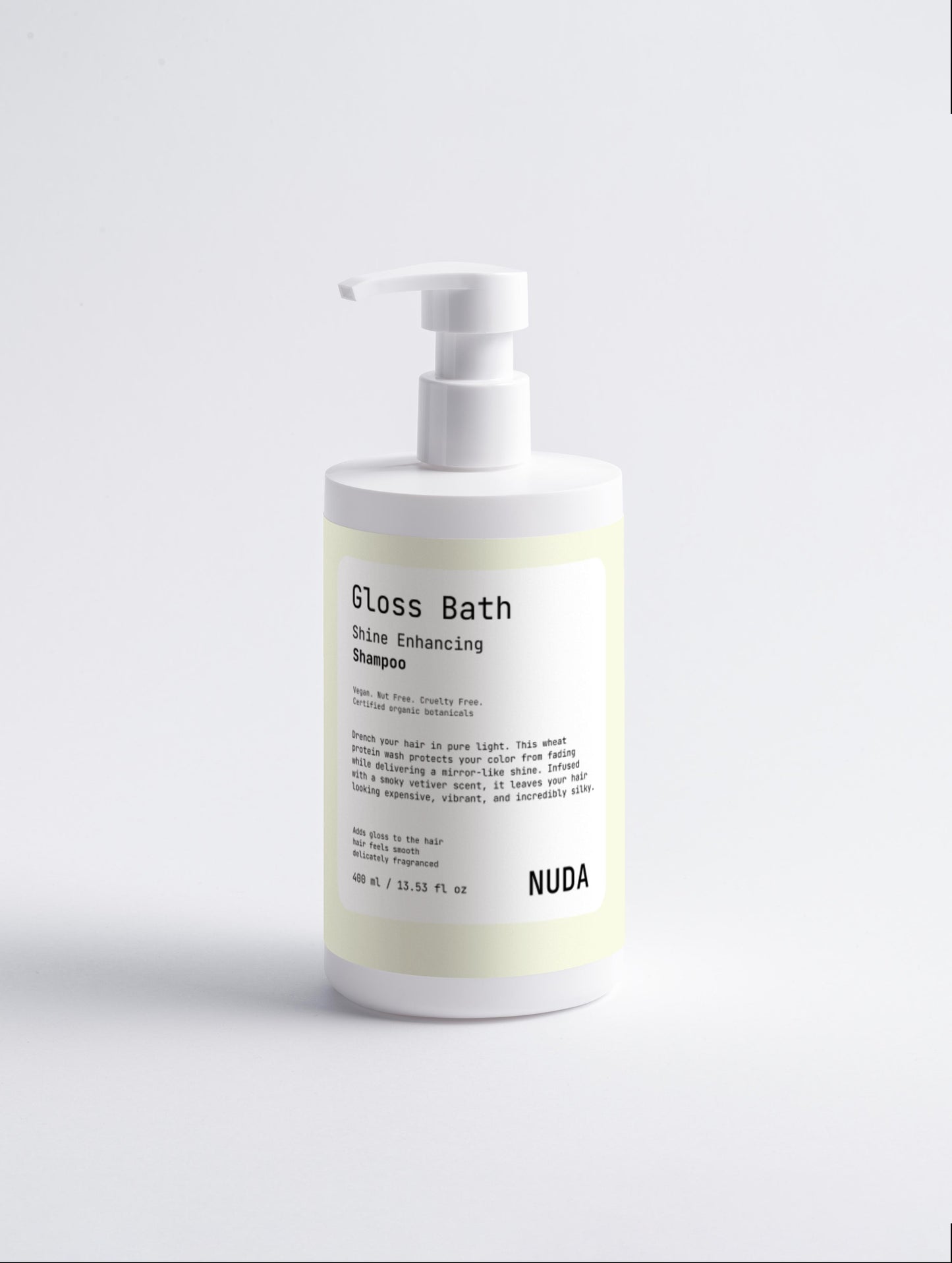 GLOSS BATH – Shine enhancing shampoo by NUDA Hair