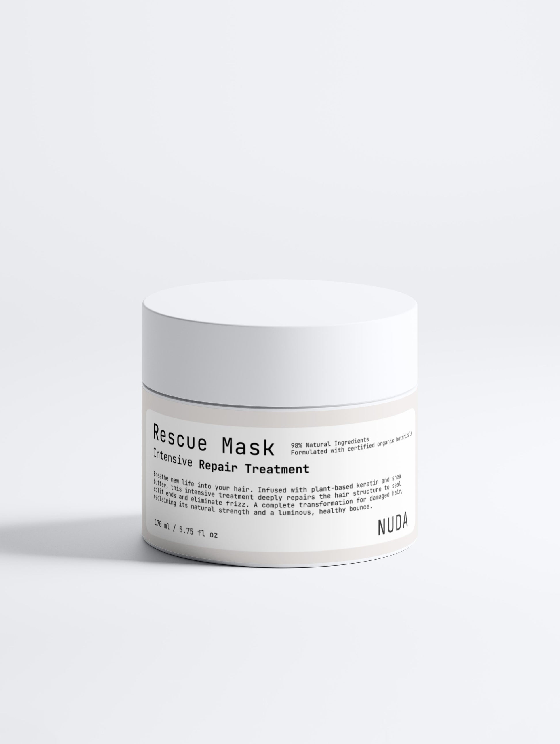 RESCUE MASK – Intensive repair hair treatment by NUDA Hair